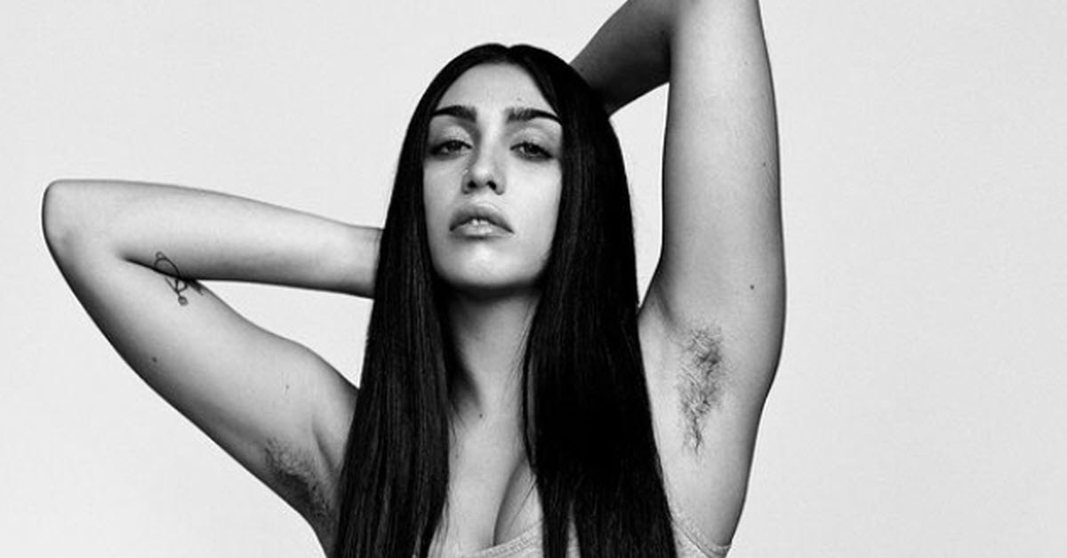All Eyes On Madonna’s Daughter In New CK Ad As She Shows Off Her Armpit Hair