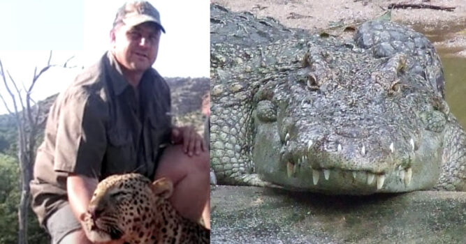 South African Trophy Hunter Becomes Lunch After Crocodiles Turn Tables
